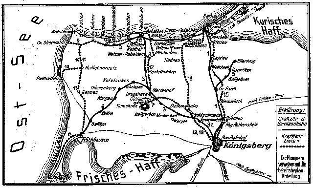 KArte aus Fahrplan 1939
